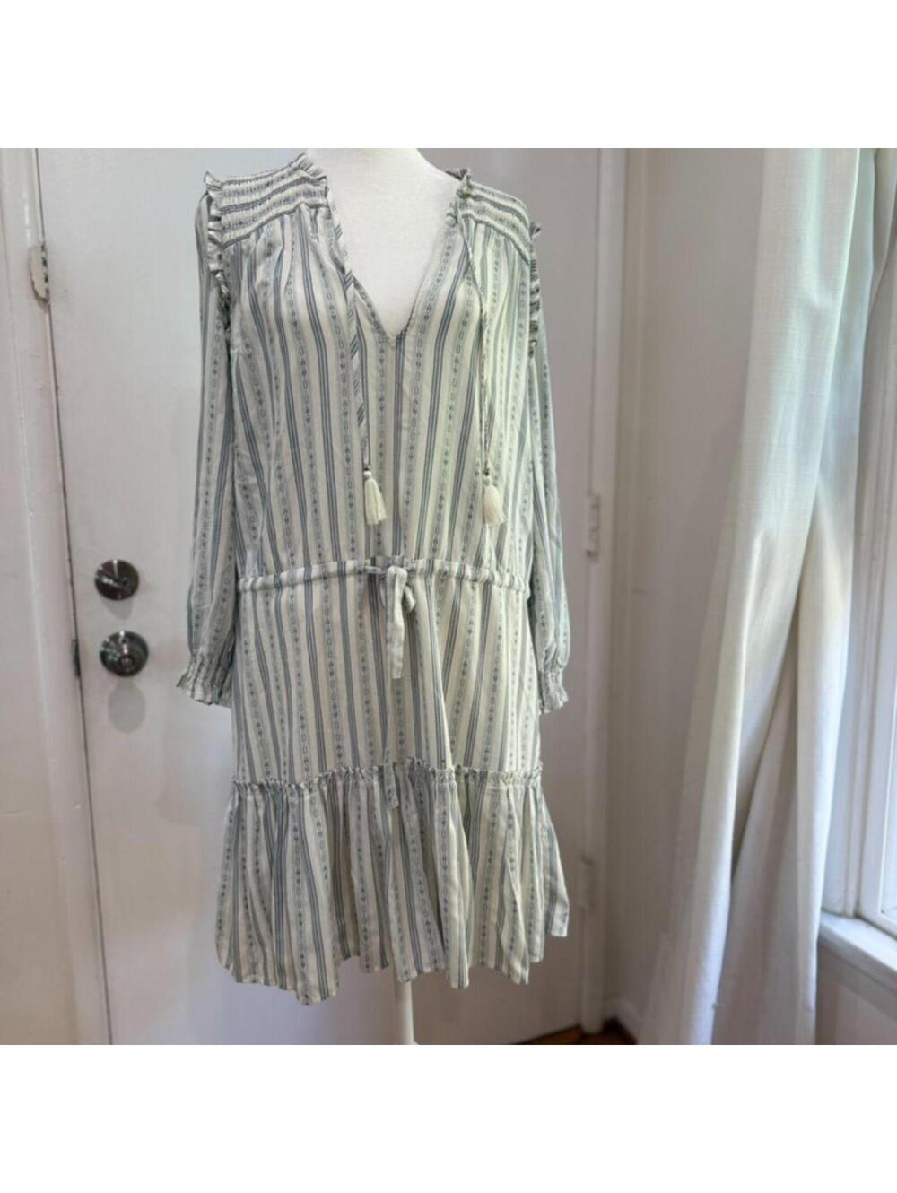 PAIGE Kaylynn Stripe Dress in Arona
